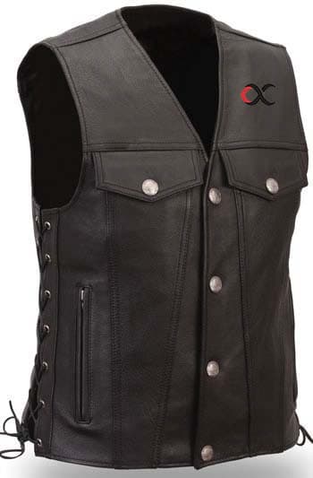 Leather Vests RW-5004 — Leather Vests SKU RW-5004 from Aphax Traders