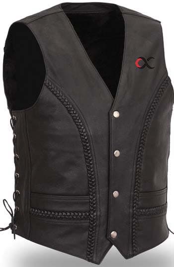 Leather Vests RW-5007 — Leather Vests SKU RW-5007 from Aphax Traders